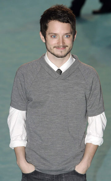 Actor Elijah Wood arrives for the European premiere of 