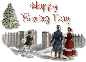 “Boxing Day”。就中文譯名而言，您可以叫它“節(jié)禮日”、“禮盒節(jié)”，或者“拆禮物日”。按英聯(lián)邦傳統(tǒng)風(fēng)俗，在這一天，服務(wù)行業(yè)人員都會(huì)得到小費(fèi)或者老板的獎(jiǎng)勵(lì)。