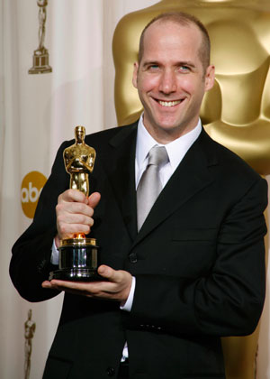 Best Original Screenplay winner Michael Arndt of 