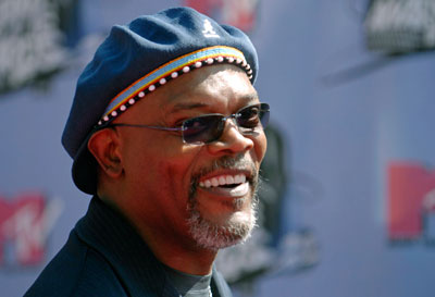 Actor Samuel L. Jackson attends the 2007 MTV Movie Awards in Los Angeles, California June 3, 2007.