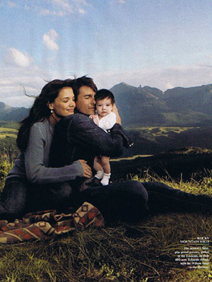 Baby Suri: exclusively for Vanity Fair