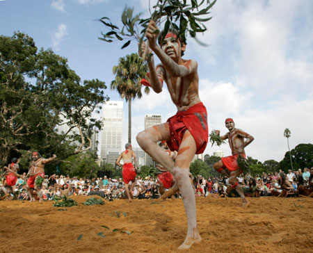 Woggan-ma-gule Morning Ceremony