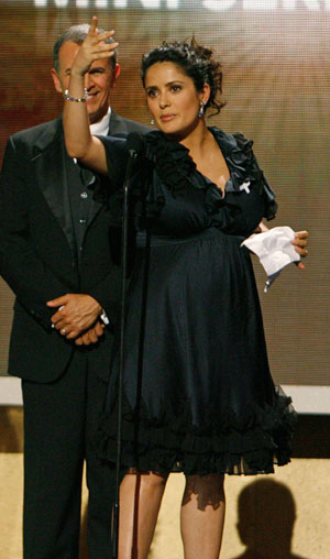 Salma Hayek, executive producer of the television series 