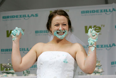 Bridezilla-Ultimate Cake Eating Contest