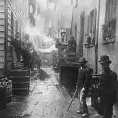 Jacob Riis, 1849-1914: he worked to make New York city a better place for poor people