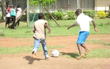 A soccer ball that gives you energy -- really