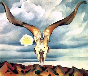 Georgia O'Keeffe, 1887-1986: her paintings showed her love for the American Southwest