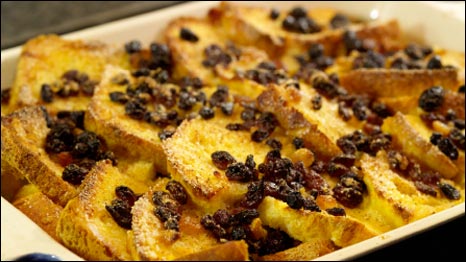 Delicious Dishes: Bread and Butter Pudding 面包黃油布丁