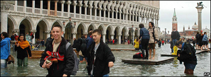 Flooding in Venice 威尼斯的水災(zāi)