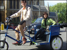 Rickshaws in London 倫敦的人力三輪