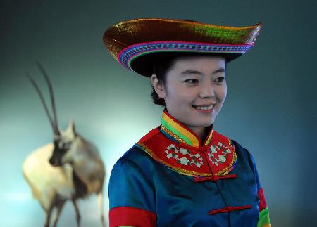 Miss Etiquette at Shanghai World Expo