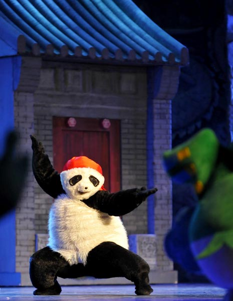 'Kung Fu Panda' at Shanghai Expo Park