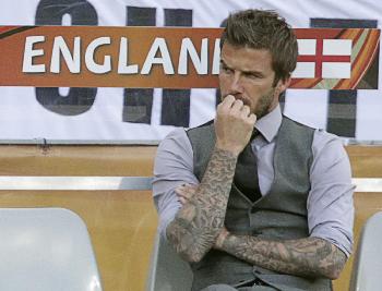 Beckham at World Cup