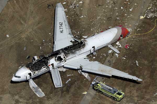 韓亞航空客機舊金山失事 2名中國女生遇難