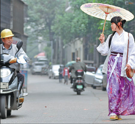 “神仙姐姐”立志復興漢服