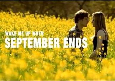 Green Day: Wake me up when September ends