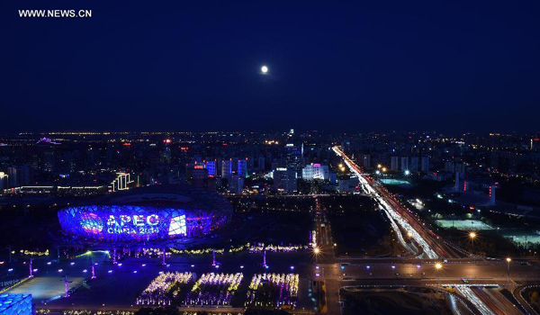 北京APEC絢爛夜景