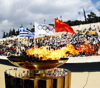 Olympic Flame to arrive in China