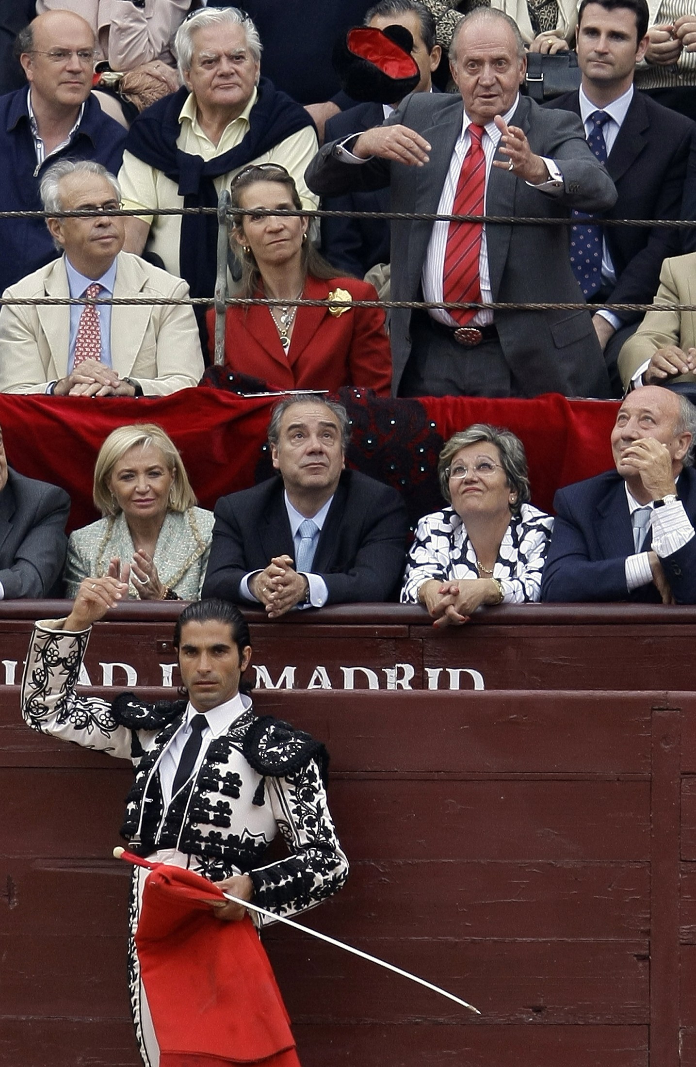 Bullfight in Madrid's Las Ventas bullring