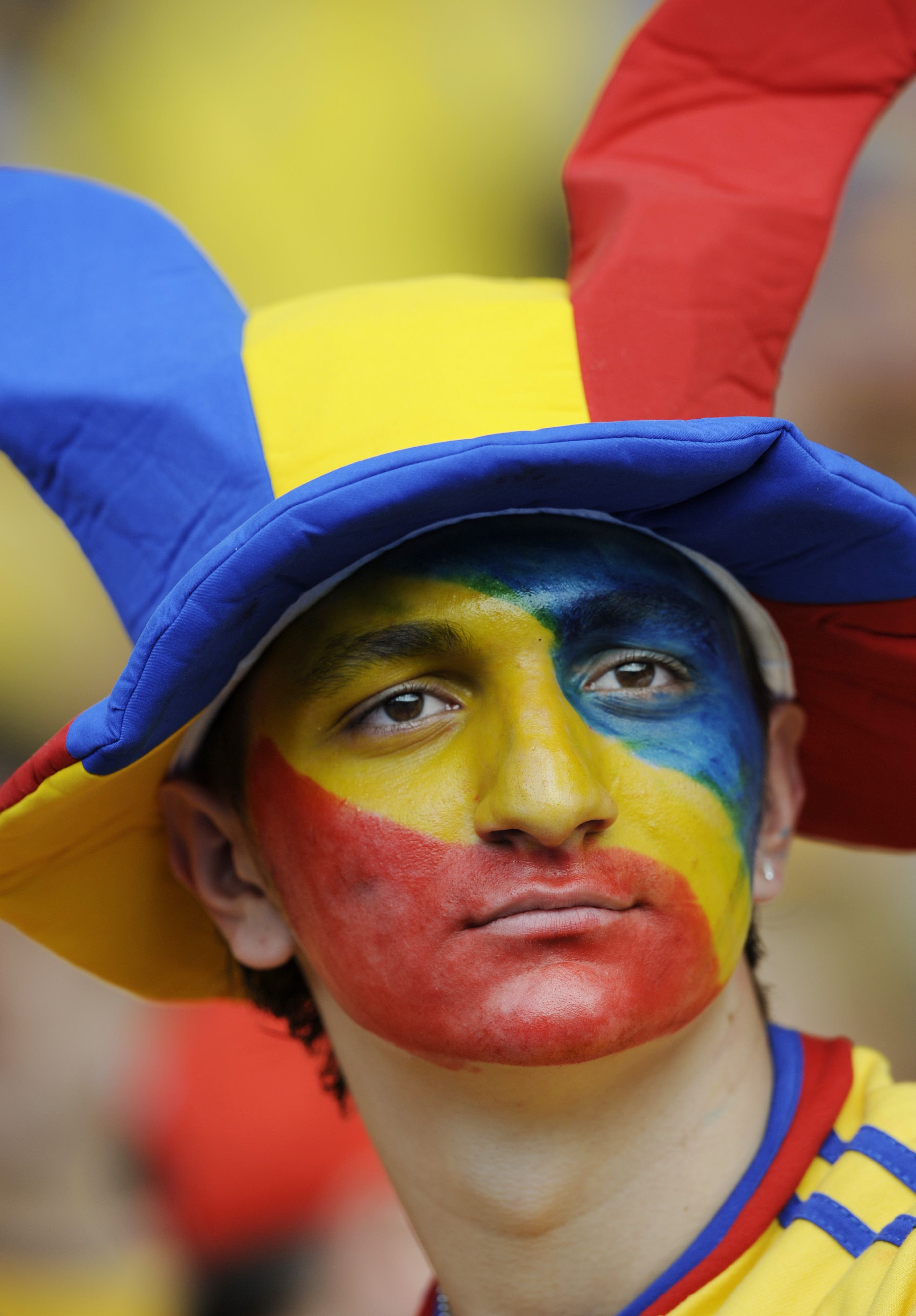 Fans at Euro 2008 soccer match