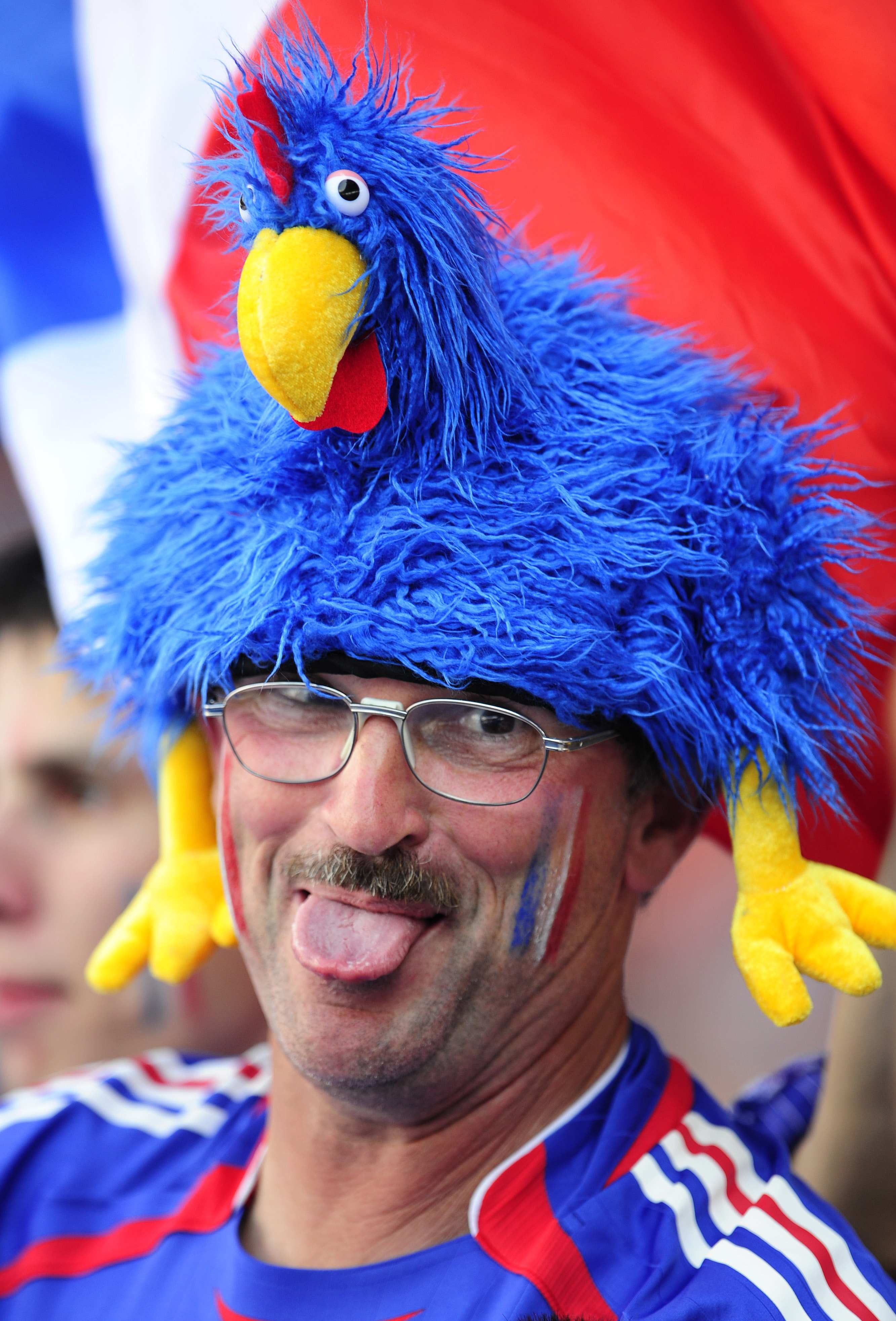 Fans at Euro 2008 soccer match