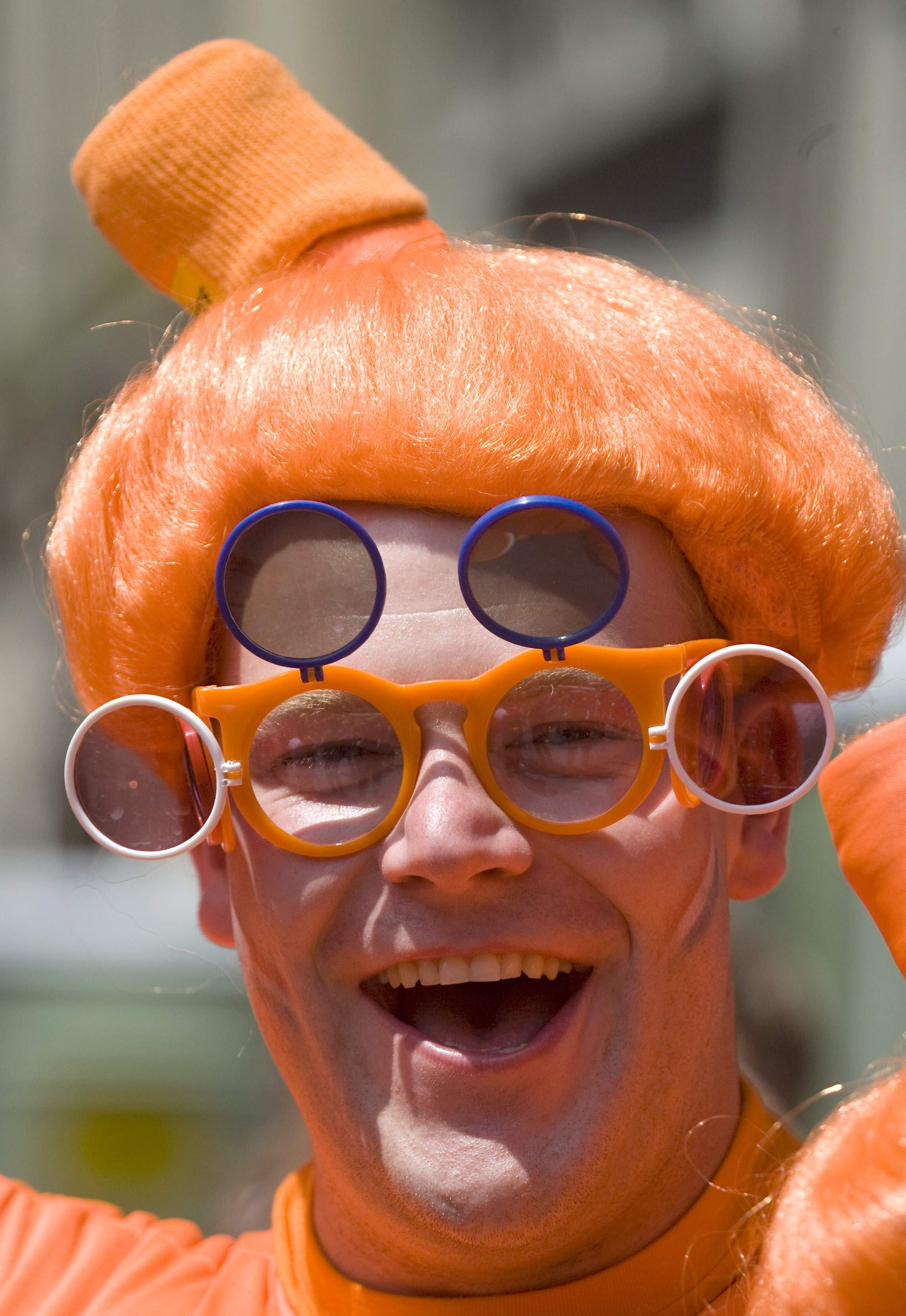 Fans at Euro 2008 soccer match