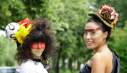 German hairdressers' new German soccer hairstyles