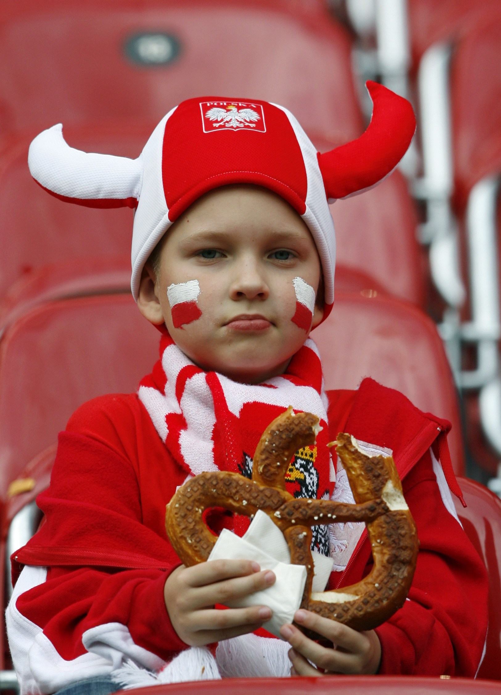 Fans at Euro 2008 soccer match