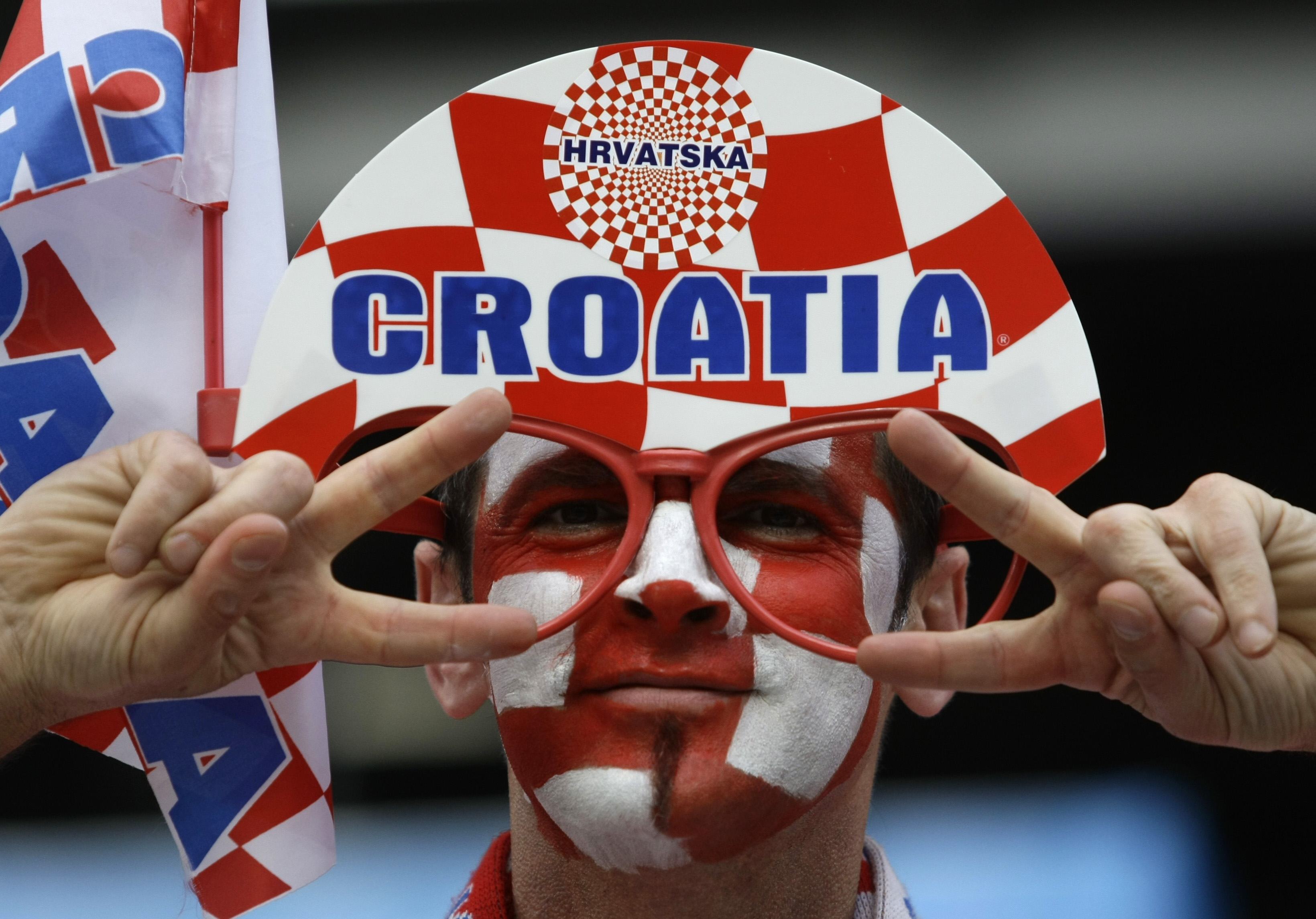 Fans at Euro 2008 soccer match