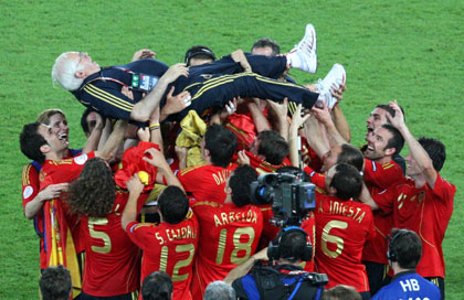 Euro 2008: Spain wins 1-0