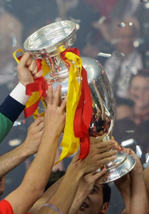 Euro 2008: Spain wins 1-0