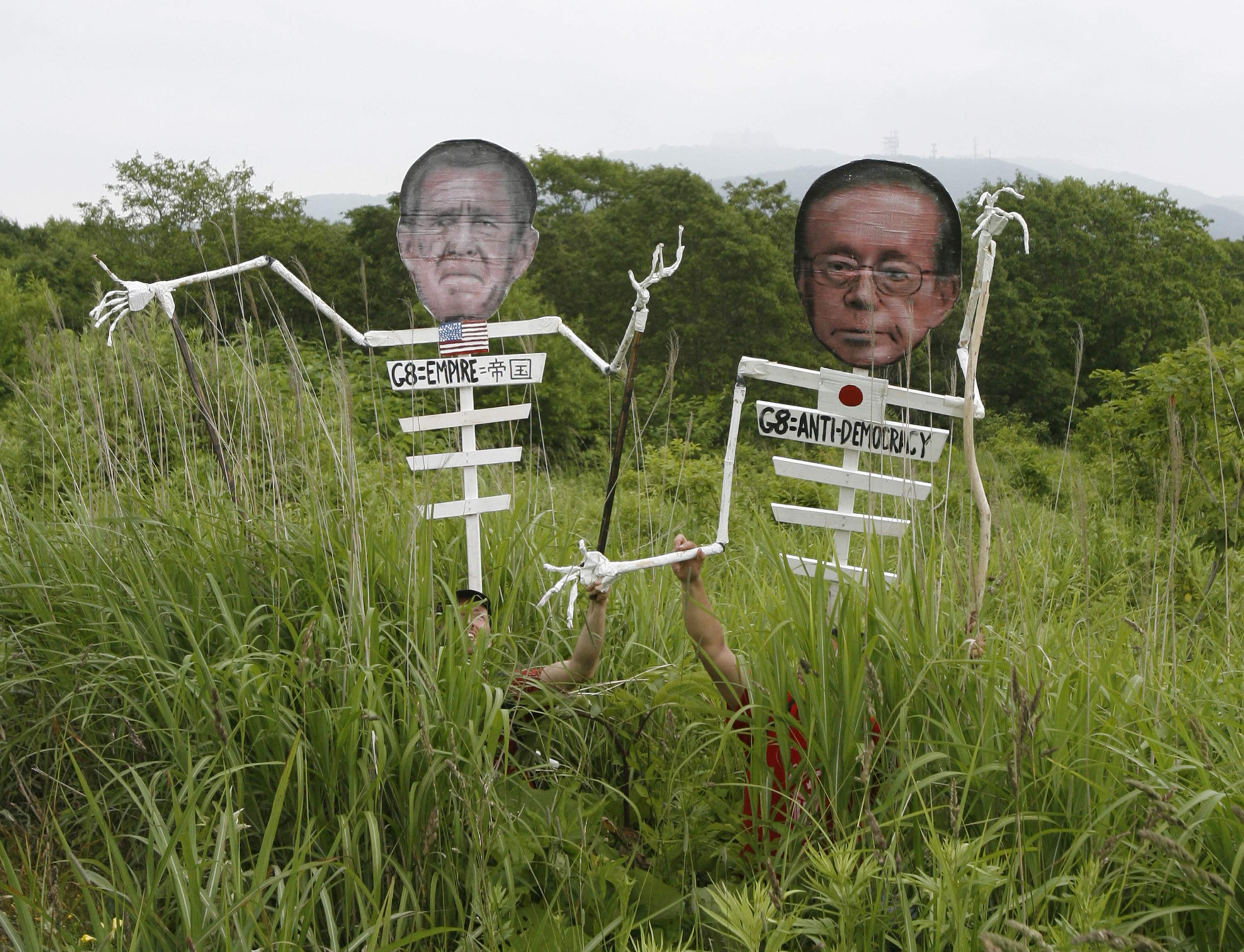 Anti-G8 summit protest