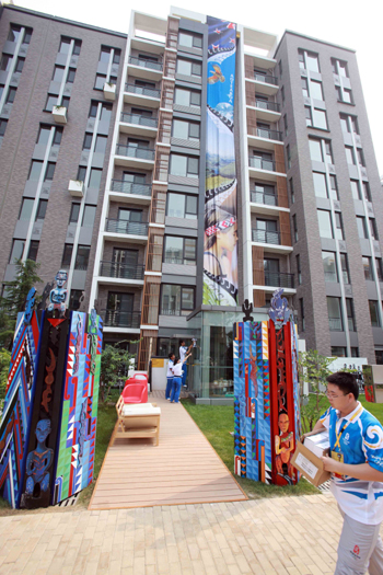 Olympic Village opens