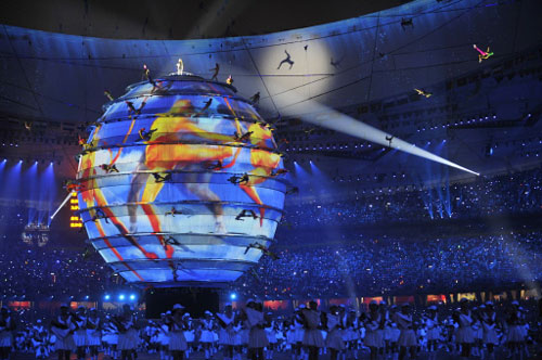 Opening ceremony of Beijing Olympic Games