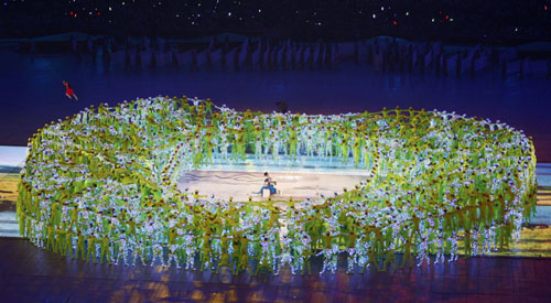 Opening ceremony of Beijing Olympic Games