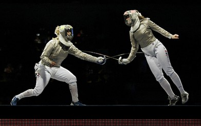 Moments during competition on Day 1 of Beijing Games