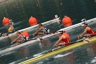 Moments during competition on Day 1 of Beijing Games