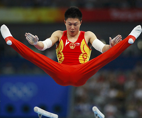 China wins Games 1st gymnastics gold