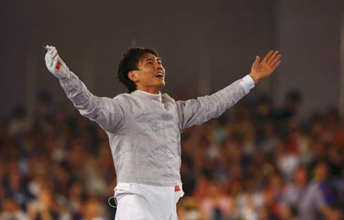 Zhong gives China first fencing gold after 24 years