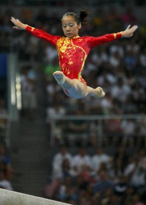 China wins women's gymnastics team Olympic gold