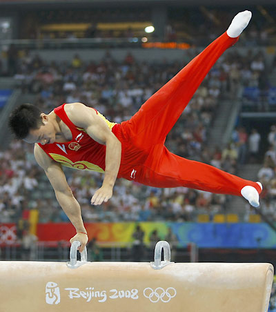 Yang Wei claims men's individual all-around crown