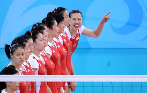 Defending China ousts Russia to book women's volleyball semis berth