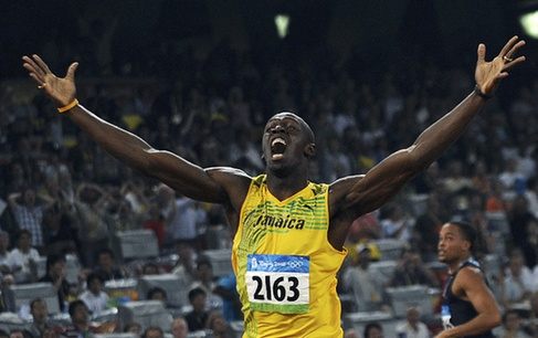 Bolt sets new world record