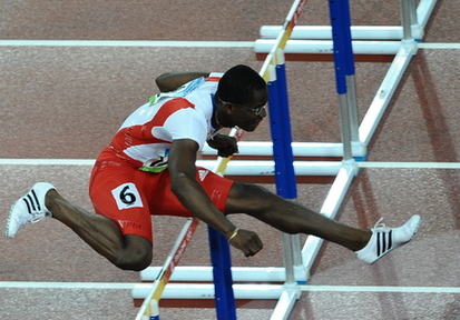 Cuba's Robles wins men's 110m hurdles gold