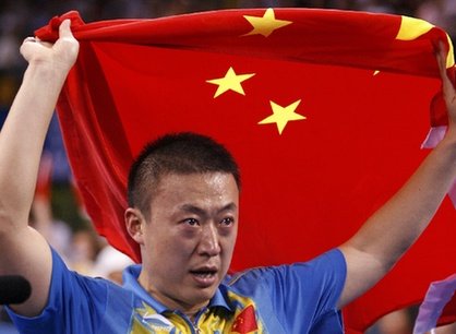 China completes Olympic table tennis sweep