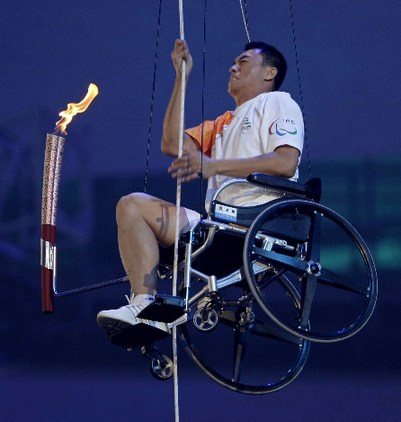 Grand opening ceremony of Paralympic Games