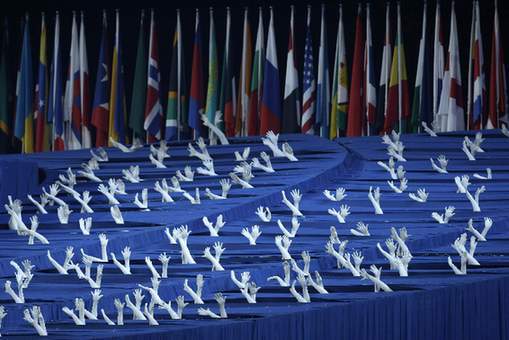 Grand opening ceremony of Paralympic Games