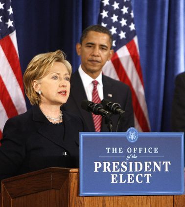 Obama announces Clinton his choice for US Secretary of State