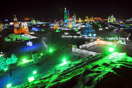 Ice and Snow Festival starts in Harbin