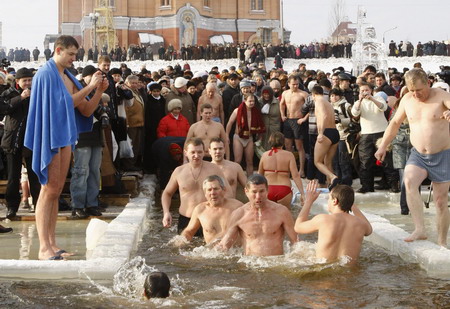 Take a dip into icy waters on Epiphany